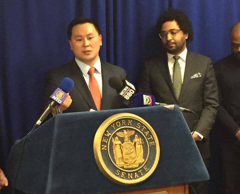 Assemblyman Ron Kim introduces legislation to end company-specific subsidies like the incentive package offered to Amazon by the state and city.