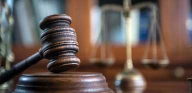 Law and Justice concept. Mallet of the judge, books, scales of justice.
