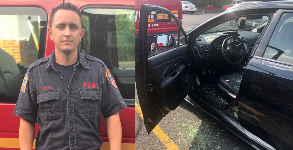 matthew clinton and car