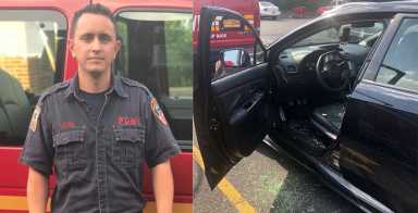 matthew clinton and car