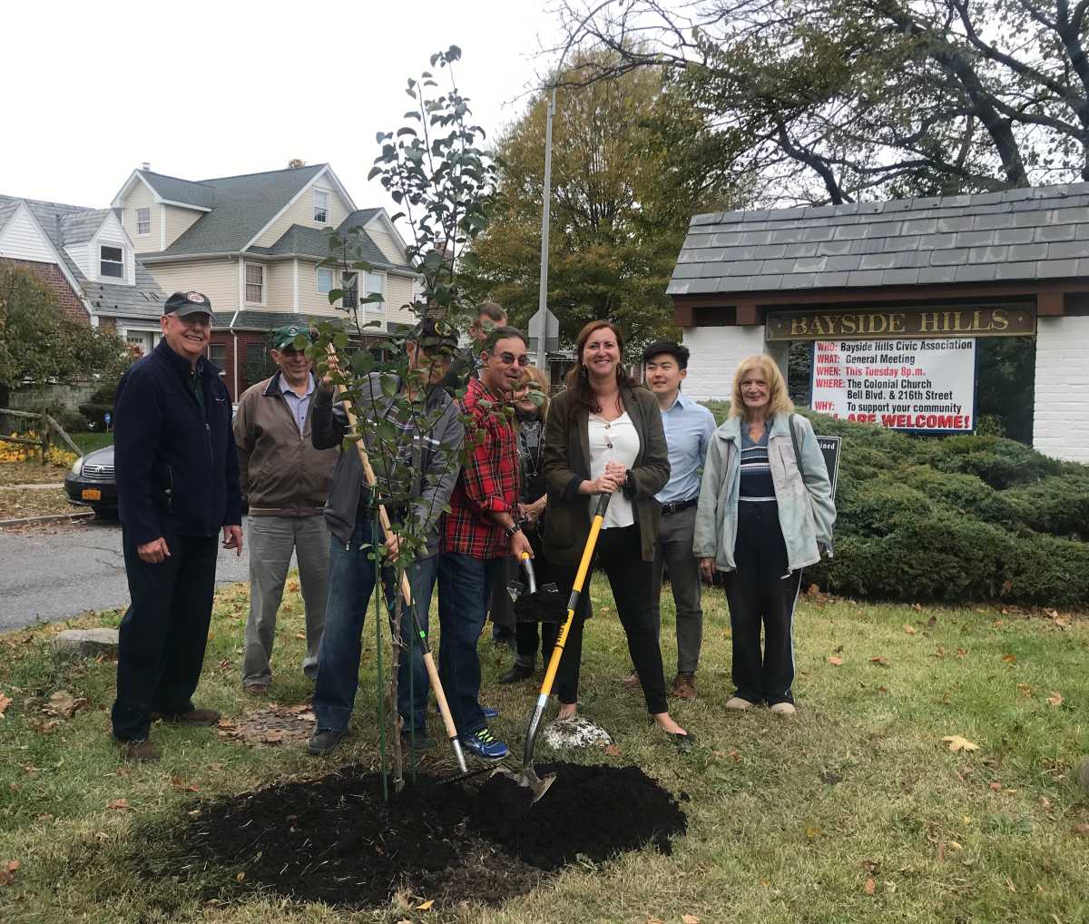 2019-11-04 Rozic Plants Sapling from 9_11 Survivor Tree