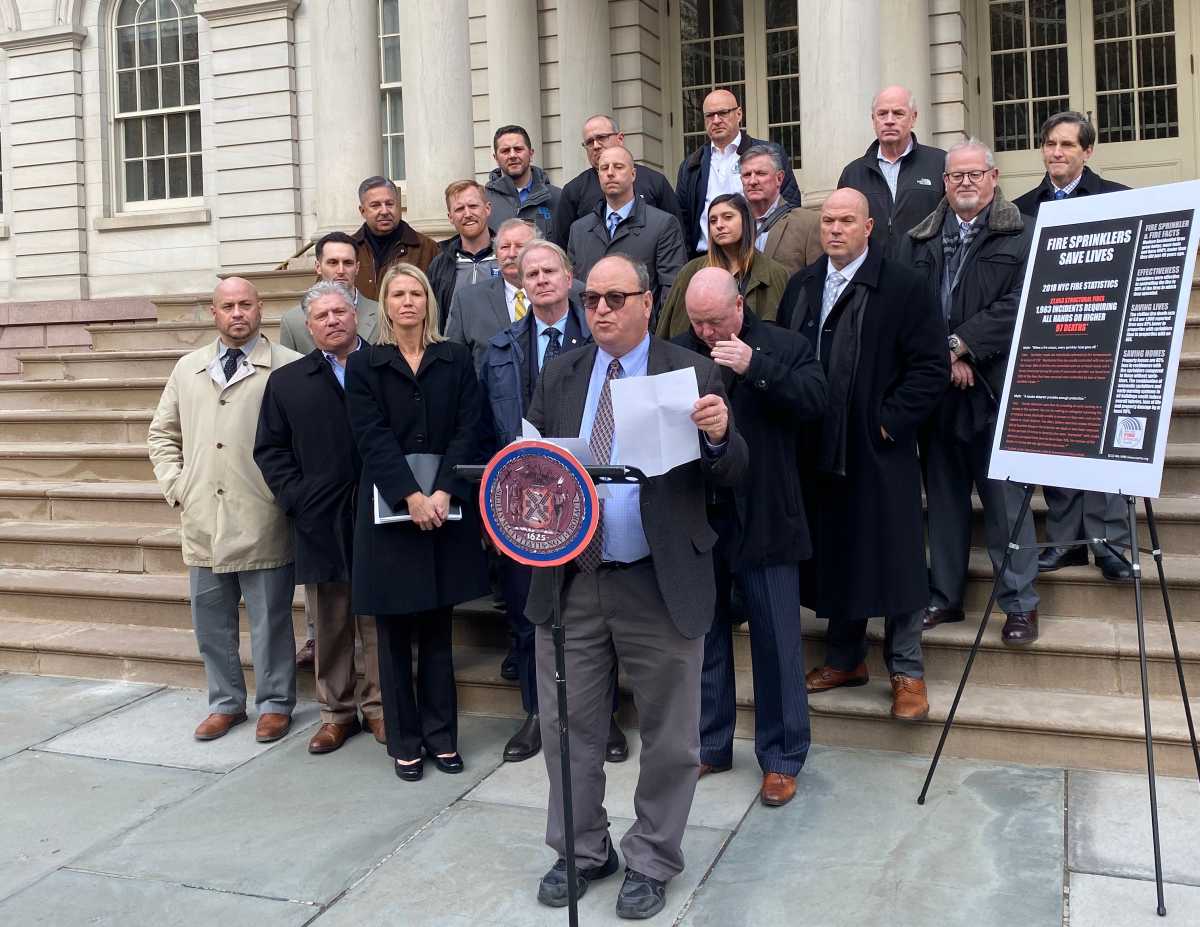 Barry Grodenchik Fire Safety Rally