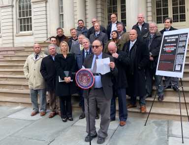 Barry Grodenchik Fire Safety Rally