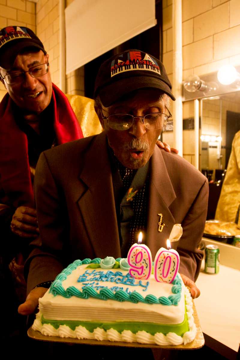 Queens Jazz Orchestra Leader and NEA Jazz Master Jimmy Heath