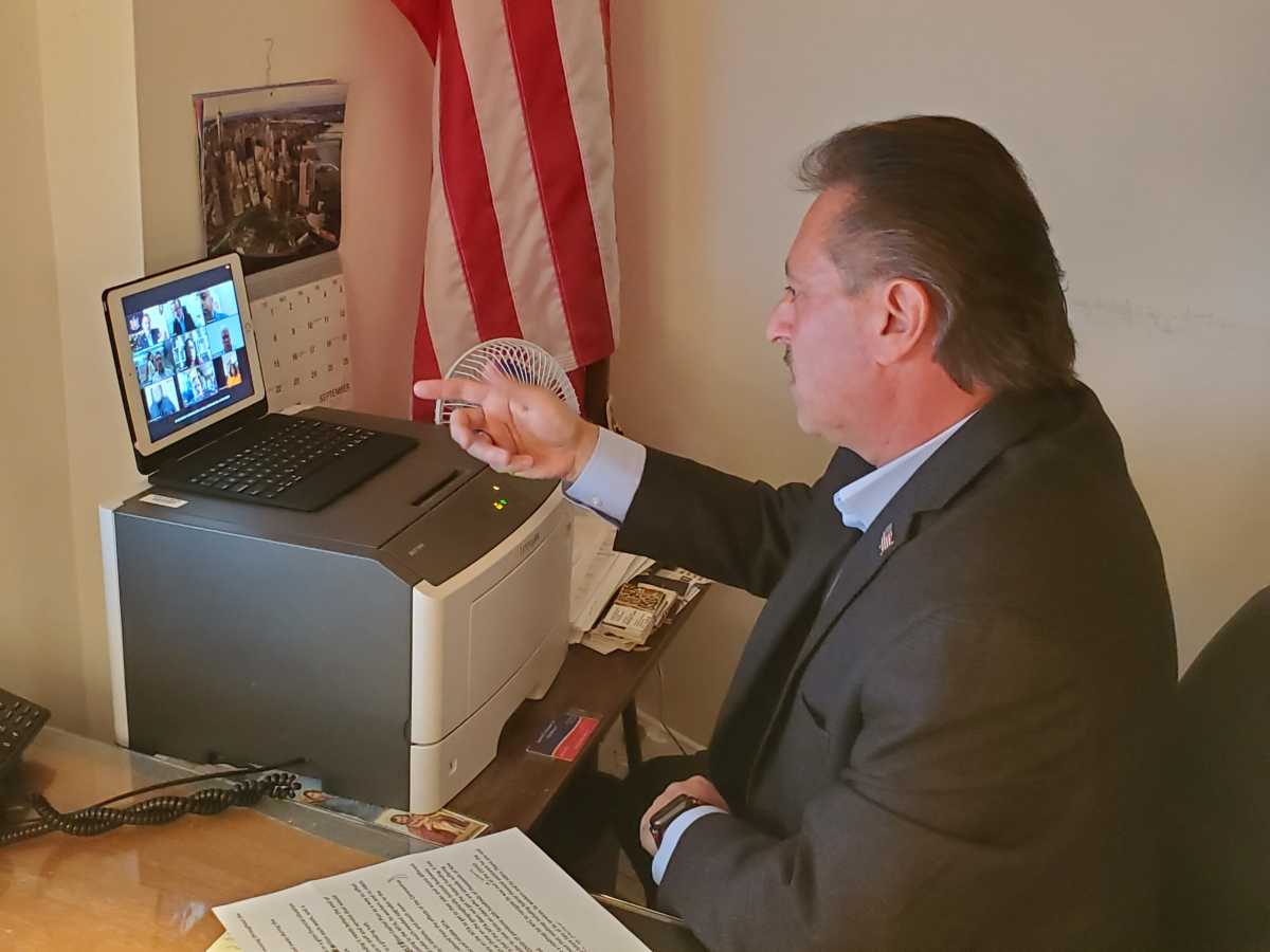 MTA virtual board meeting