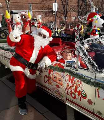 xmas car parade 1