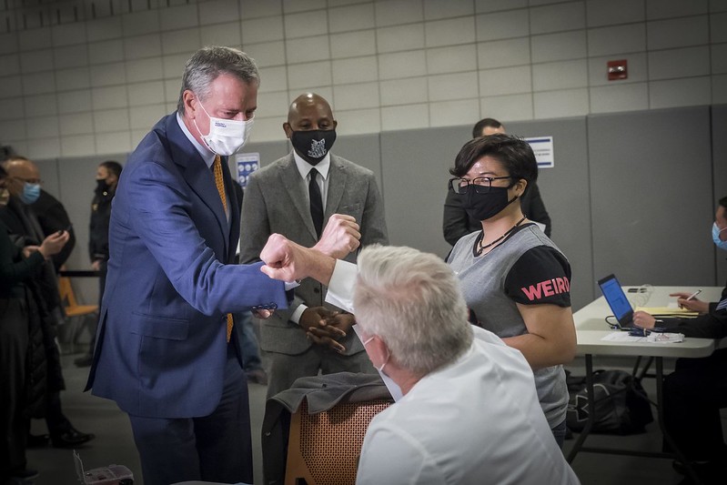 mayor queens police academy