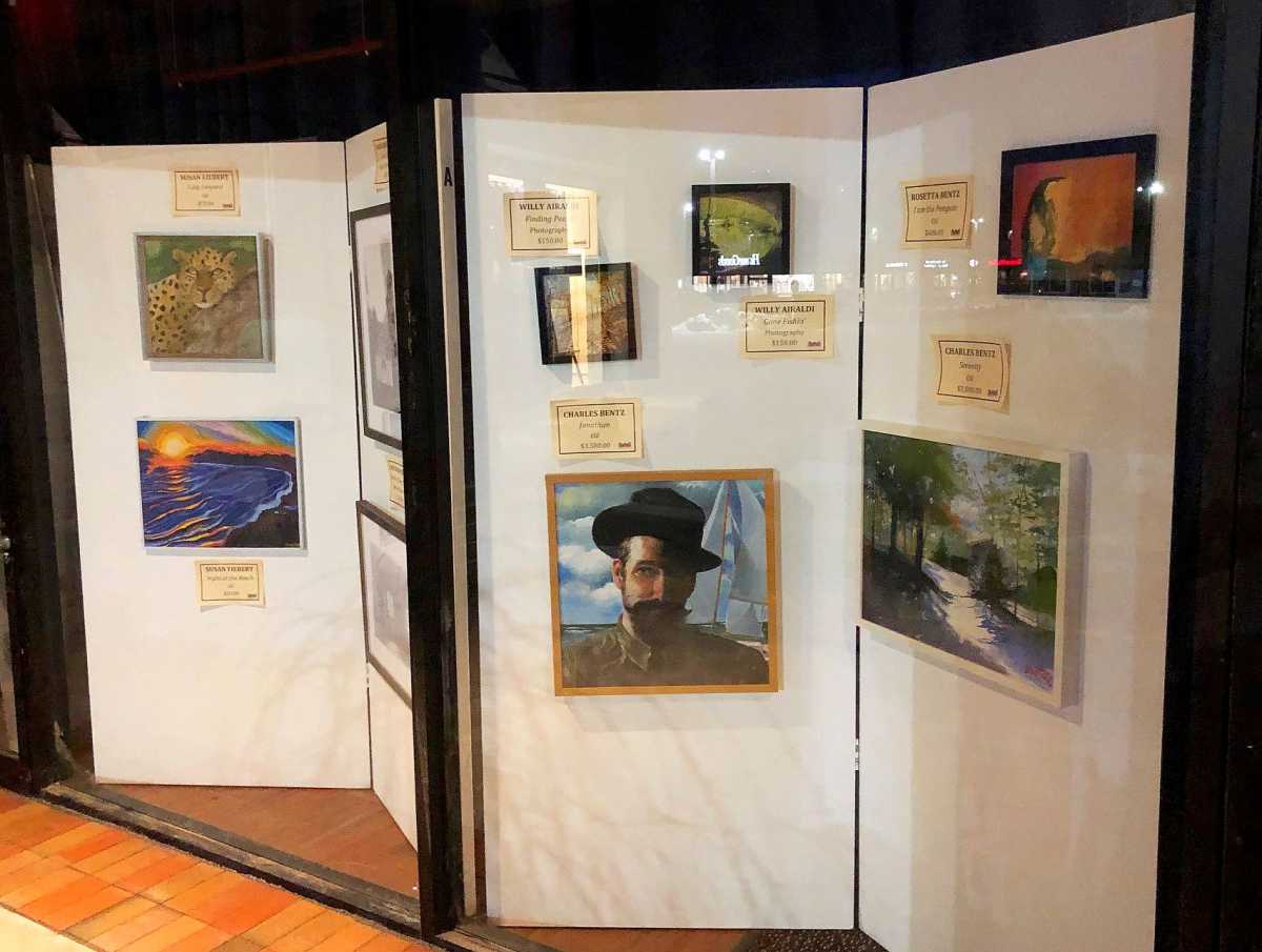 BHS art show at Bay Terrace