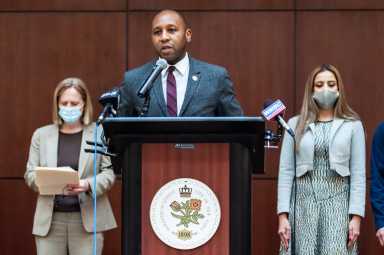 Queens Rally and Press Conference in Solidarity with George Floyd and Black Lives