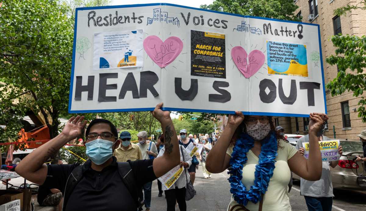 34th Avenue Open Street – March for Compromise