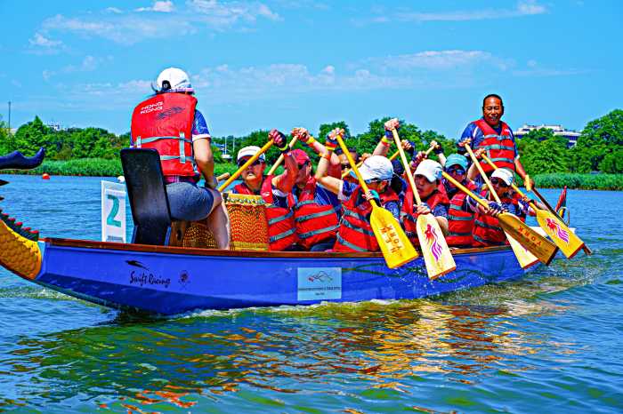 The annual Hong Kong Dragon Boat Festival will return to Flushing Meadows Corona Park on Saturday, Aug. 9. (Photo by Dean Moses)