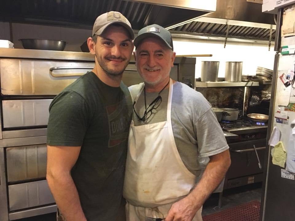 Louie and his father