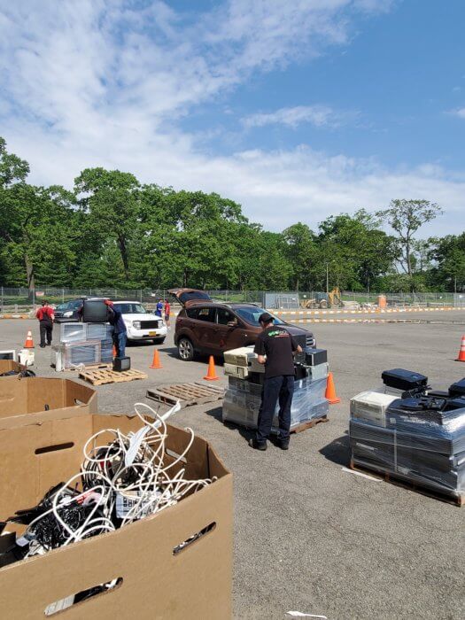Forest Park e-waste event