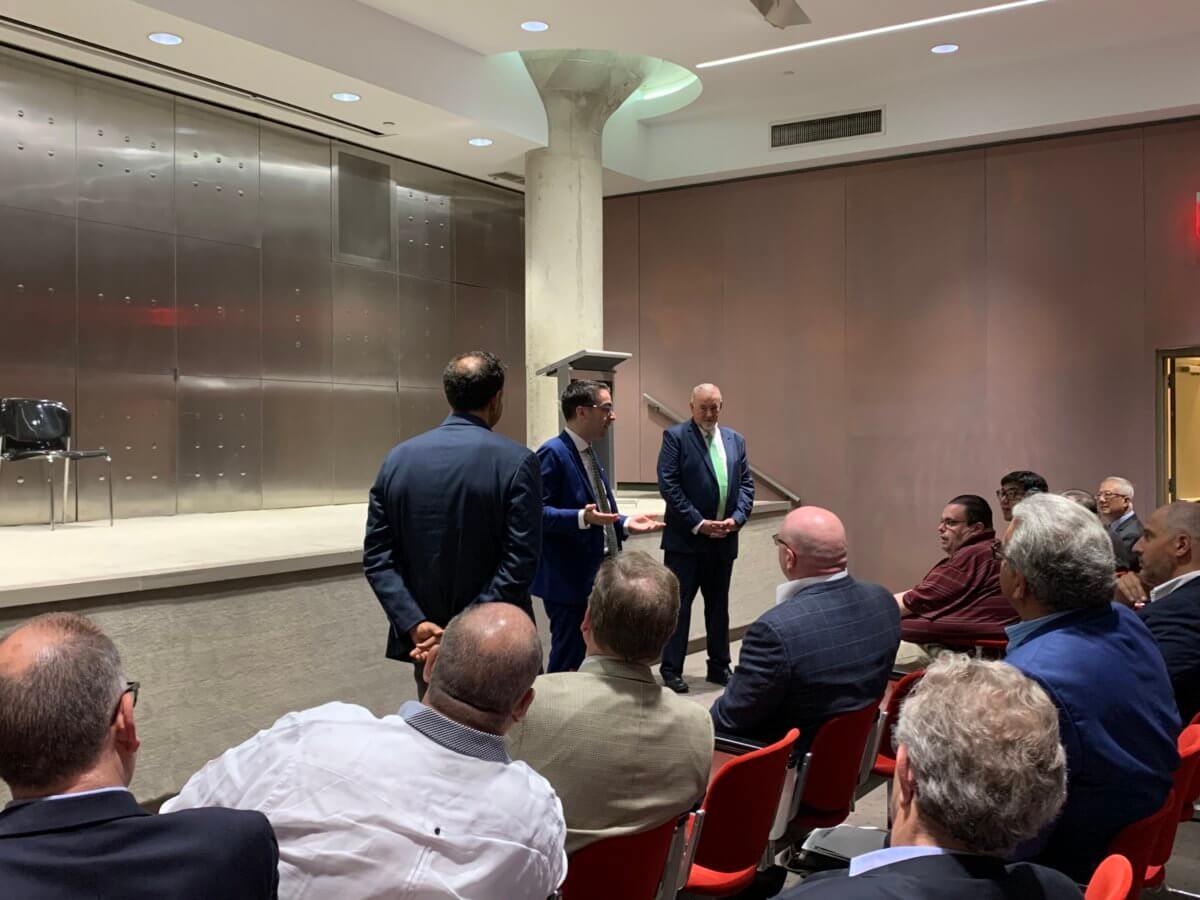 DOB Commissioner Ulrich and the Queens Chamber of Commerce