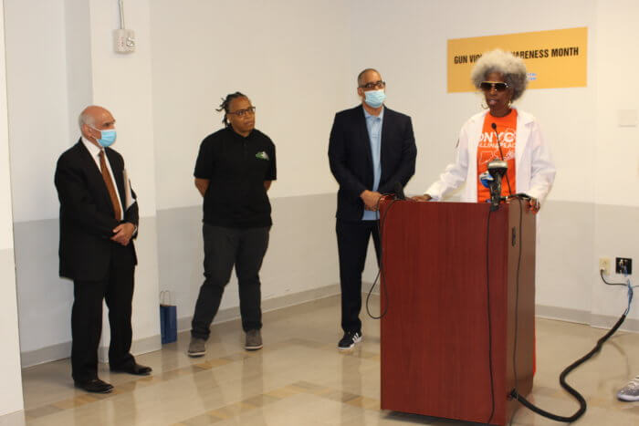 Jamaica Hospital curb gun violence