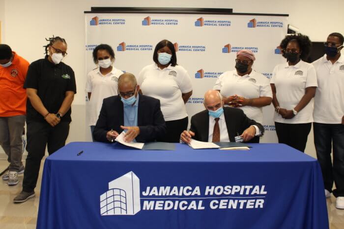 Jamaica Hospital curb gun violence