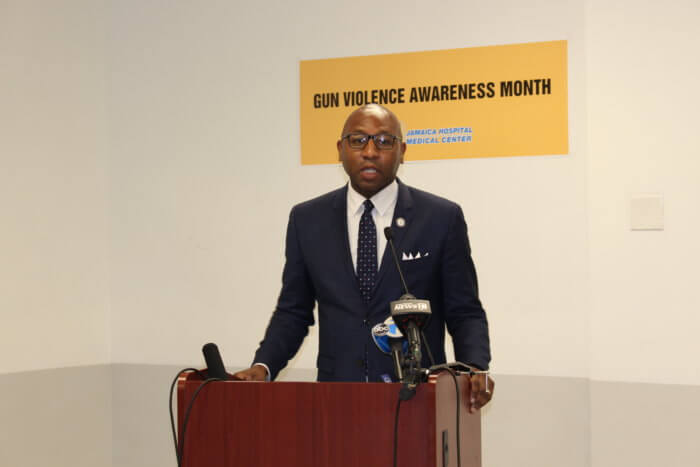 Jamaica Hospital curb gun violence