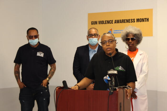 Jamaica Hospital curb gun violence