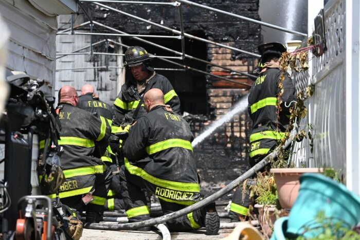 South Richmond Hill five-alarm blaze