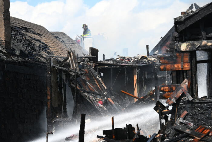 South Richmond Hill five-alarm blaze