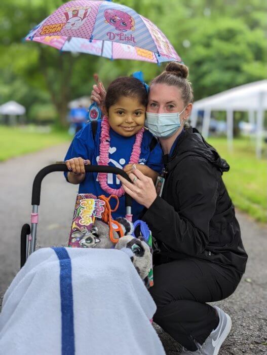 St. Mary's walk-a-thon at Crocheron Park