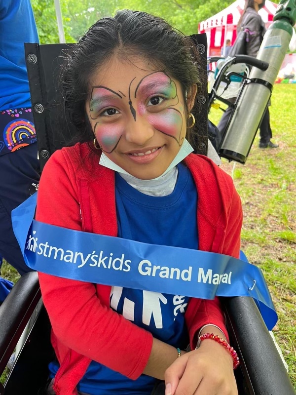 St. Mary's walk-a-thon at Crocheron Park