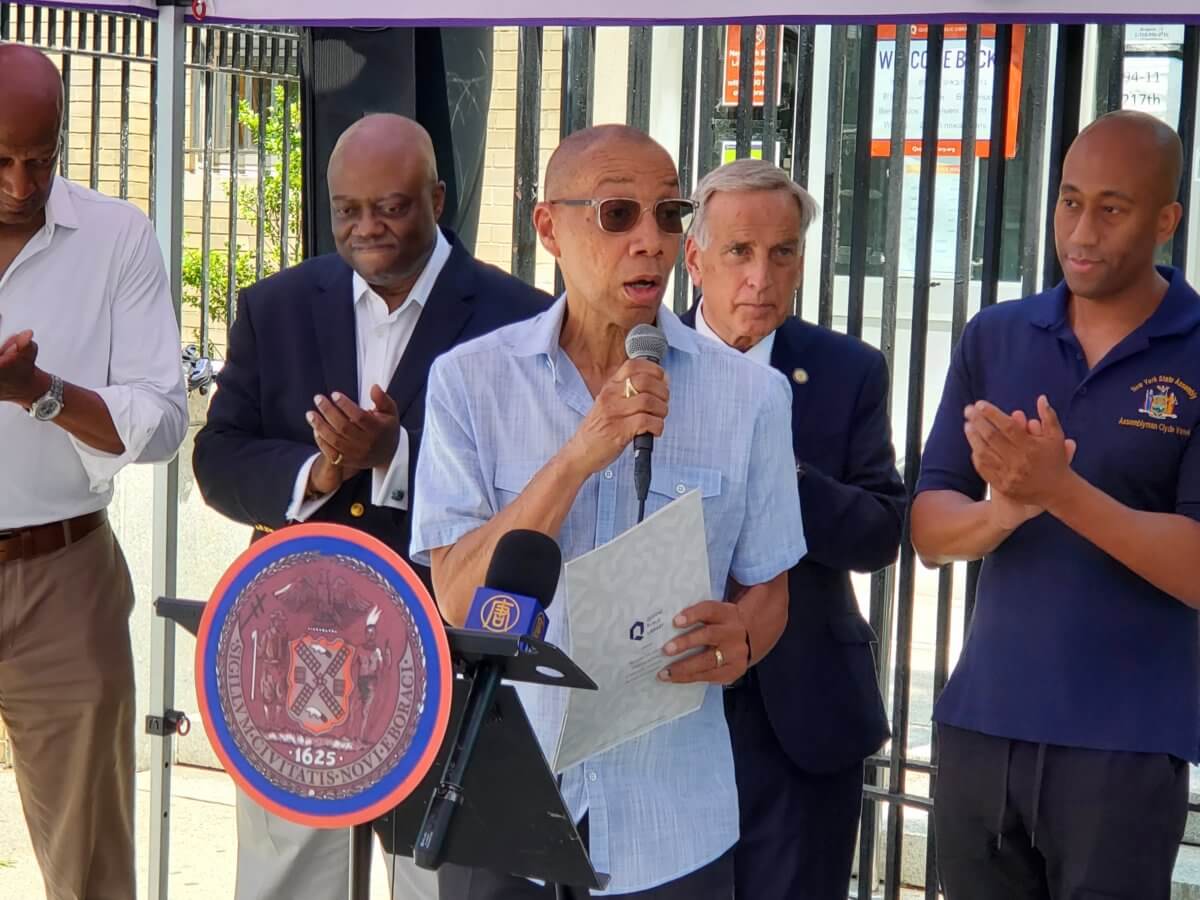 Queens Village Public Library funding