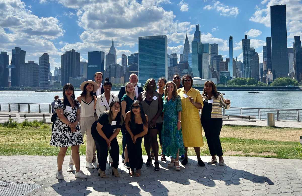 Meta and Queens Chamber of Commerce networking event