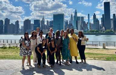 Meta and Queens Chamber of Commerce networking event
