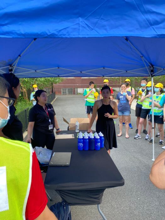 Ung U.S. Open hiring event at Bowne Park
