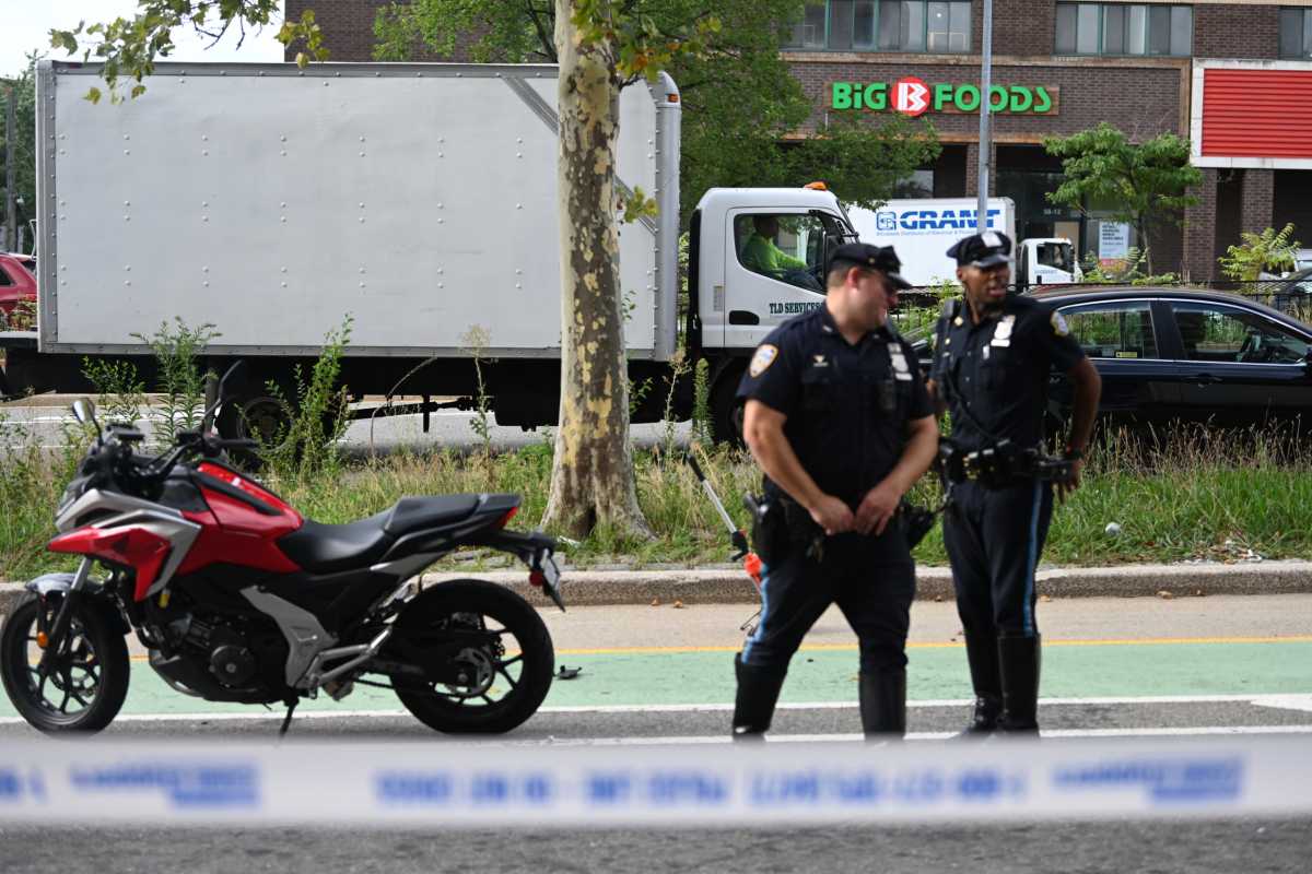 motorcyclist killed