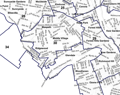 Glendale map