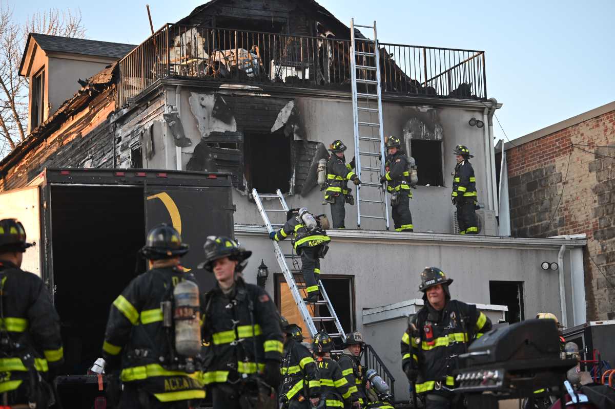 fire in Whitestone