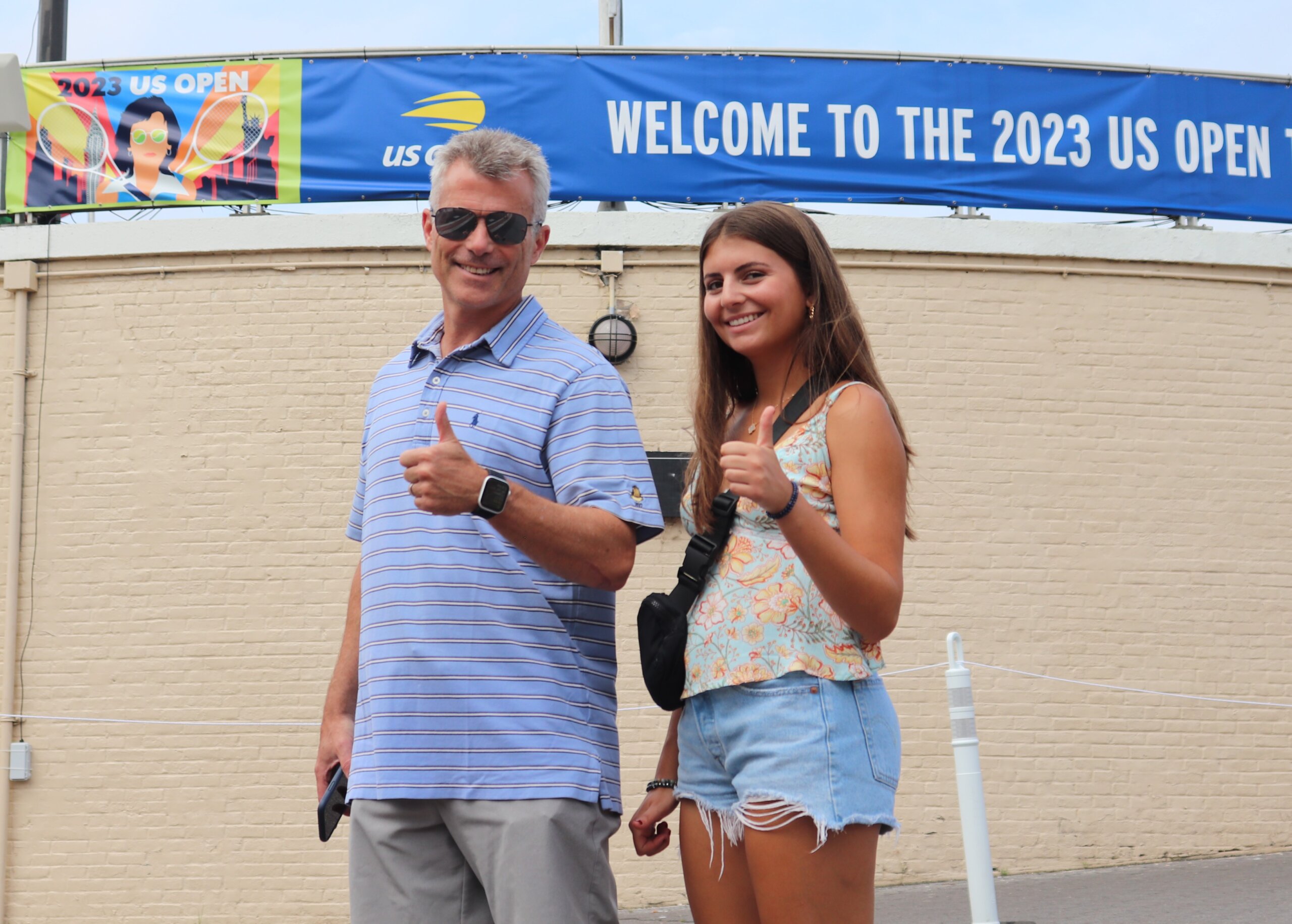 Tennis fans at the US Open (Photo: Michael Dorgan, Queens Post)