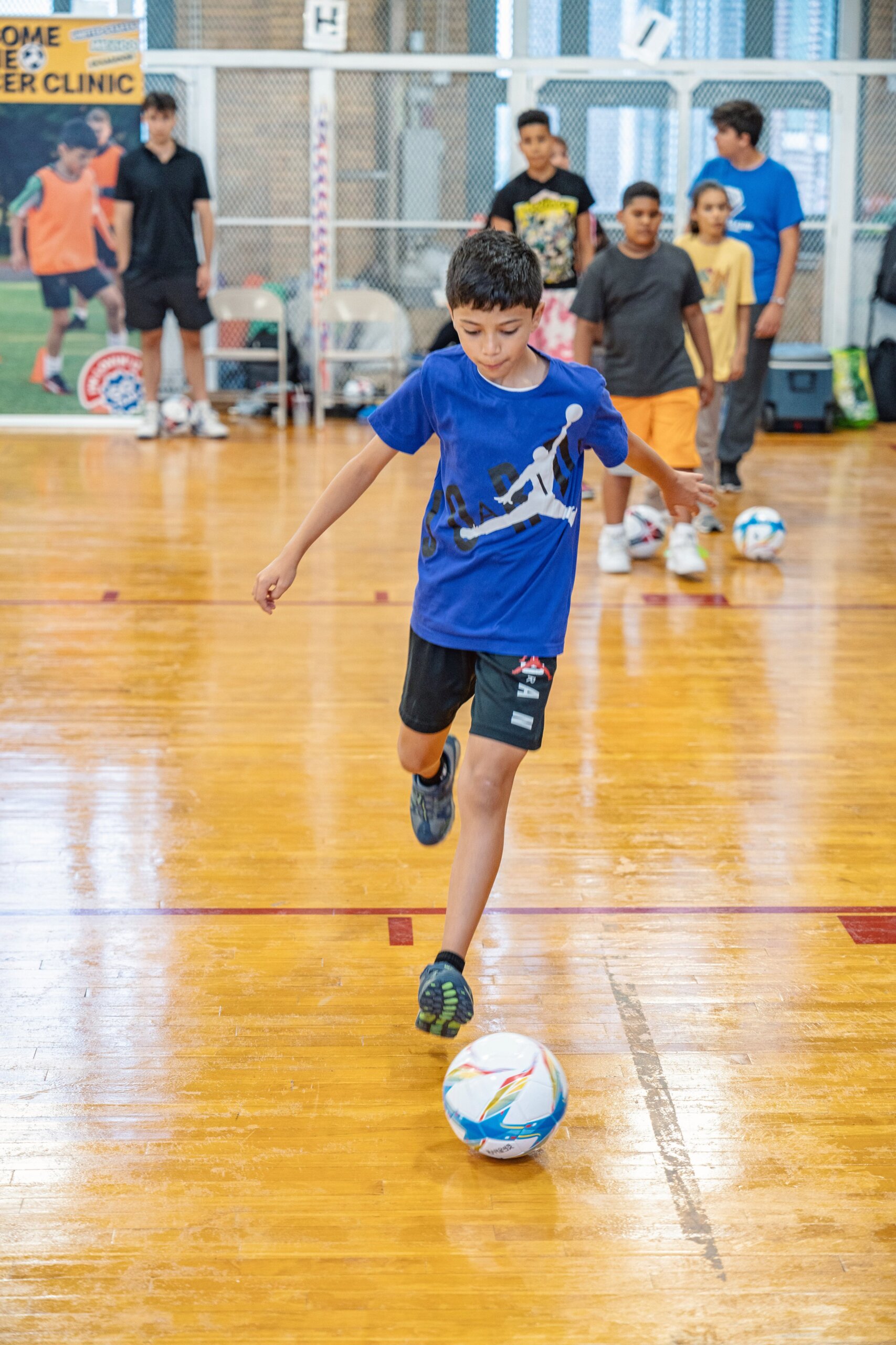 Howard Beach soccer clinic