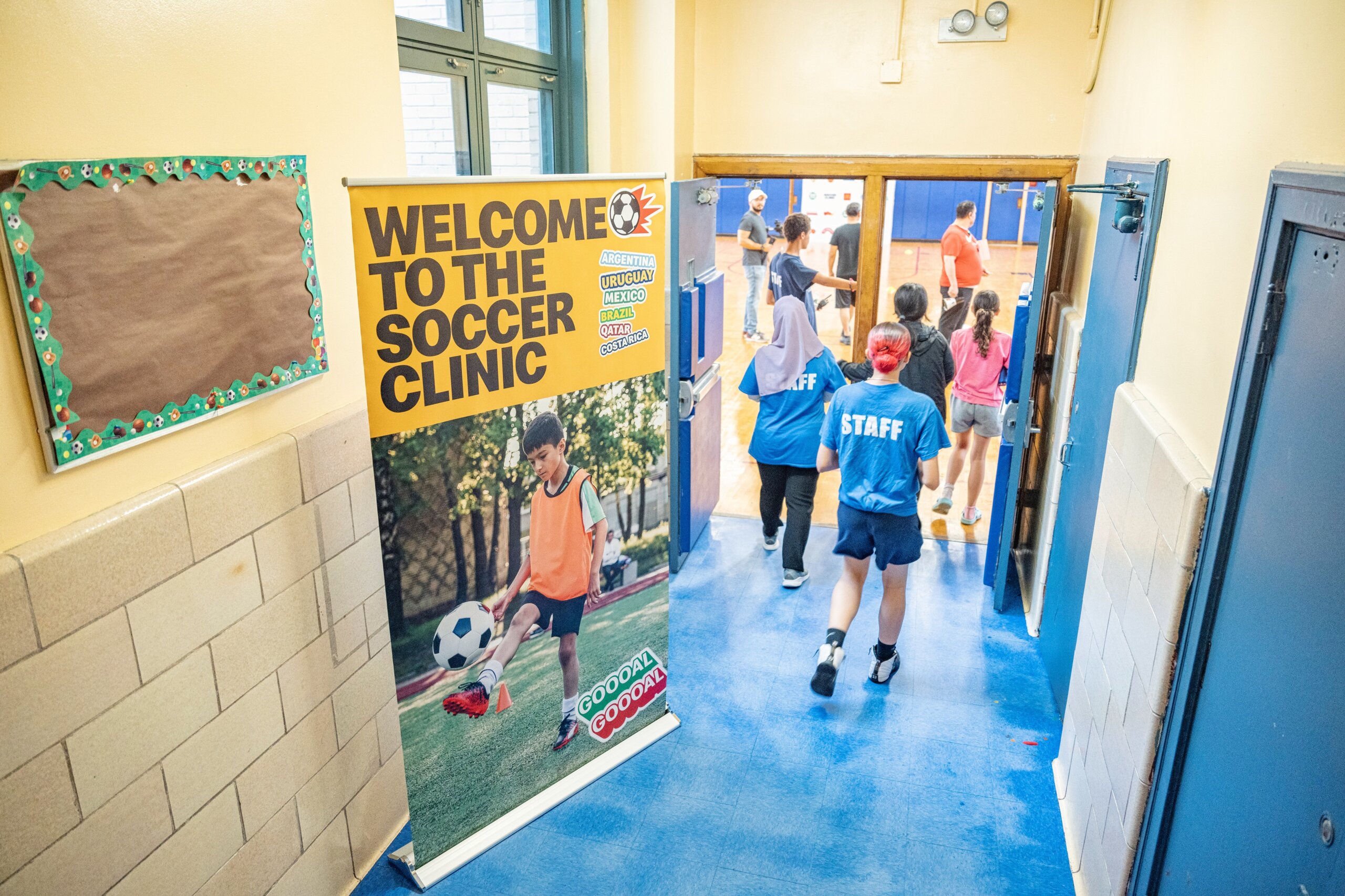 Howard Beach soccer clinic