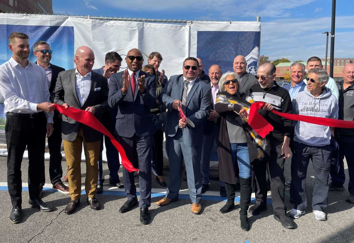 CM 10-24 ribbon cutting