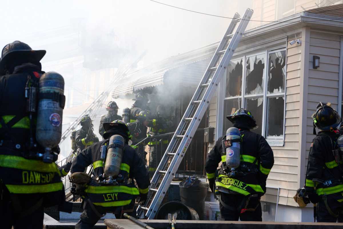 house fire