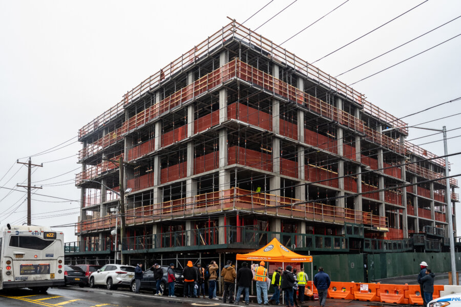 NY: Laborers Local 79 Rally Against Joy Construction