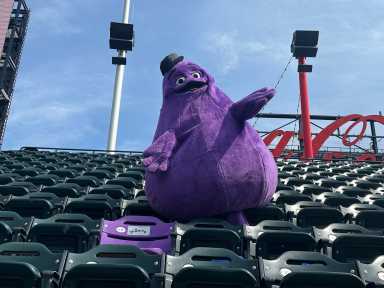 Grimace and Seat