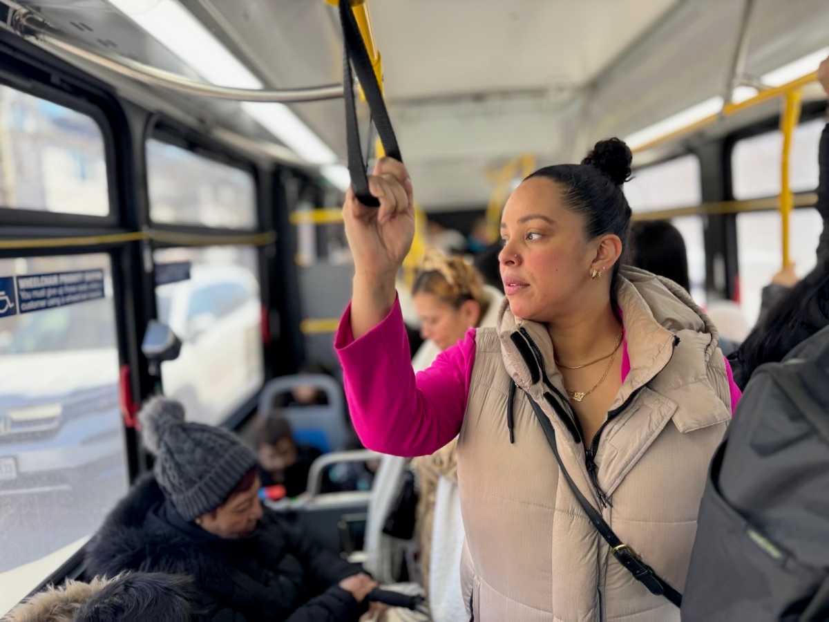Erycka Montoya, a self-described straphanger, has made improved public transport one of her priorities in the campaign for Council District 21.