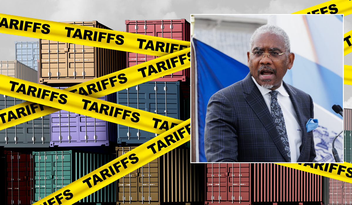 Meeks joins House Democrats in introducing a resolution to block President Trump’s 10% blanket tariffs on imports.