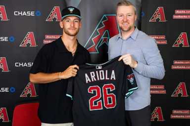 Joe Ariola, a Malverne native with strong ties to Queens was chosen as a seventh round draft pick for the MLB's Arizona Diamondbacks.