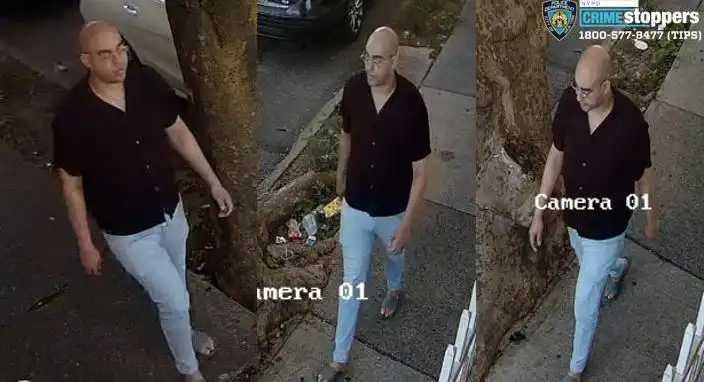 Hamed approached the victim while she waited for her bus to school.