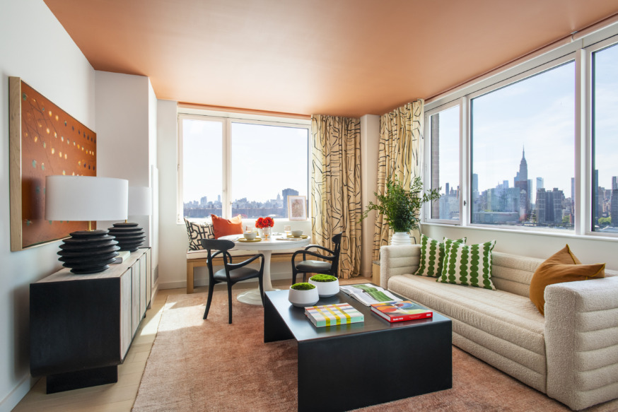 The inside an apartment unit at Gotham Point (Photo provided by the Gotham Organization)