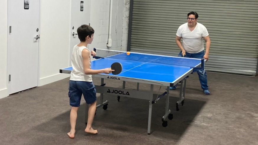 _Table Tennis in Sunnyside (provided by Leon Dubov, owner of QBK Sports)